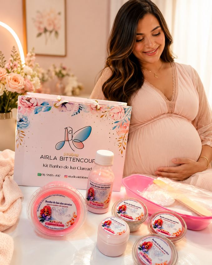 Kit Banho de Lua para Gestante