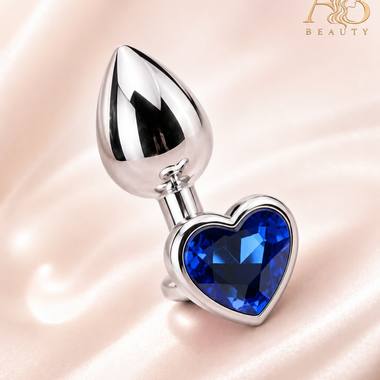 Plug Anal com Pedra Rosa — G