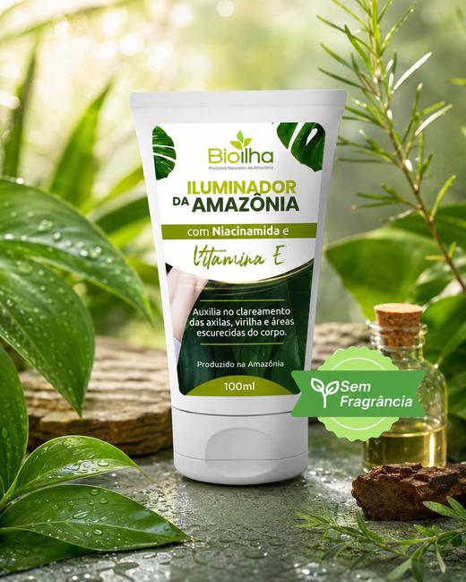 Iluminador da Amazônia com Niacinamida e Vitamina E