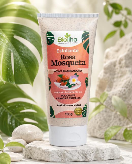 Esfoliante de Rosa Mosqueta com Ação Clareadora