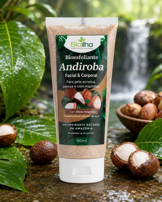 Bioesfoliante de Andiroba Facial e Corporal