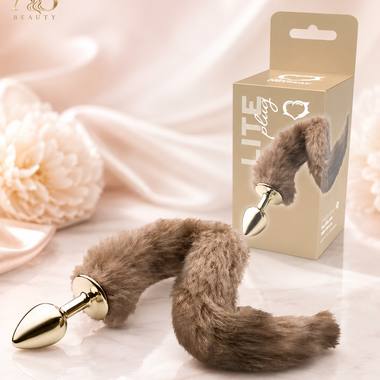 Lite Plug com Cauda de Pelúcia